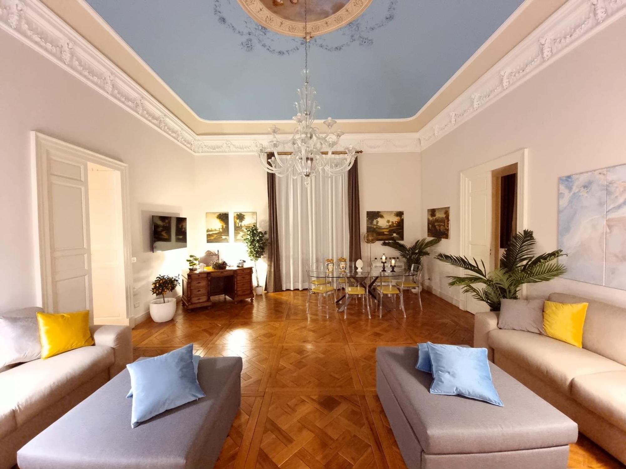 Luxury Historic Residence With Heated Pool Near Catania, Taormina, The Sea And Mount Etna Giarre Exterior foto